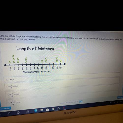 (12.02 HC)

A line plot with the lengths of meteors is shown. Two more identical meteor measurements