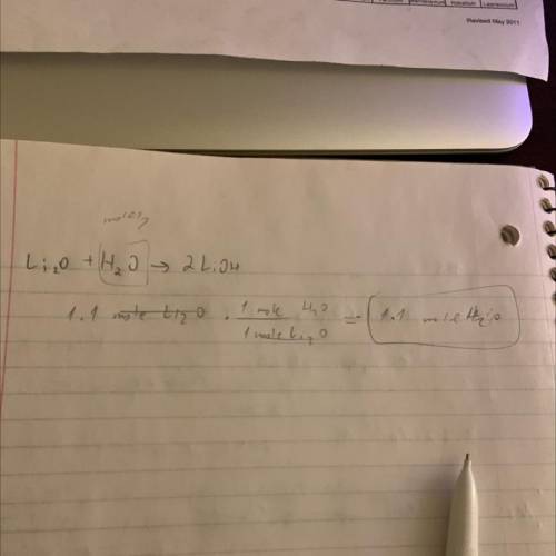 Chemistry Stoichiometry Question