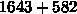 Phythagoras was born about 582bc.issac newton was born in 1643 ad .how many years apart were they bo