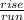 \frac{rise}{run}