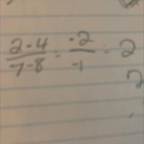 Find the slope of the line passing through the points given below or state that the slope is undefin