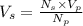 V_s=\frac{N_s\times V_p}{N_p}