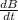 \frac{dB}{dt}