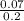 \frac{0.07}{0.2}