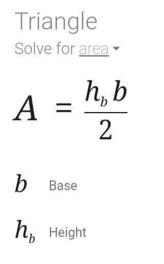 How to find the area of a triangle using trig