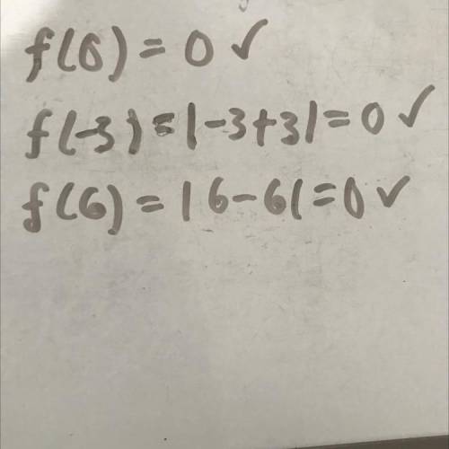 Which functions have a vertex with a x-value of 0? Select three options