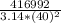 \frac{416992}{3.14*(40)^{2} }