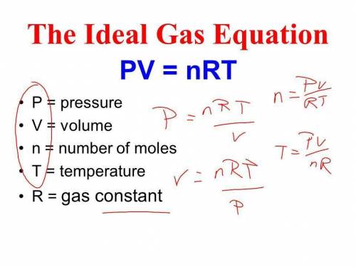 If 3.13 mol of an ideal gas has a pressure of 2.33 atm and a volume of 72.31 L, what is the temperat