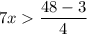 7x\dfrac{48-3}{4}