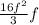 \frac{16 {f}^{2} }{3} f