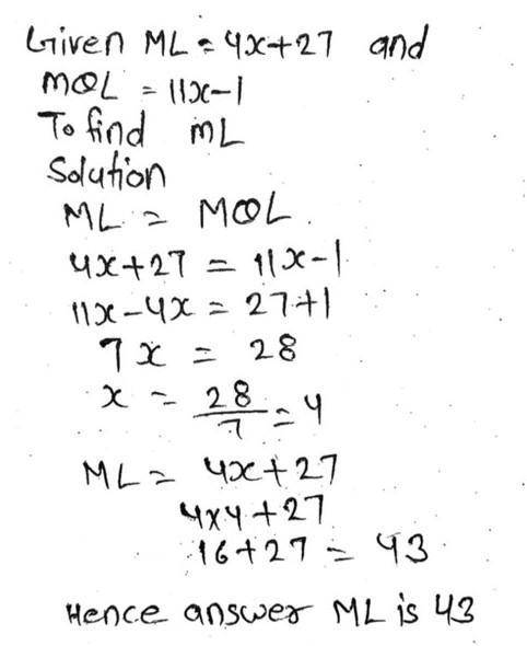 In circle Q, the mLKM is 255º. Find the measurement of