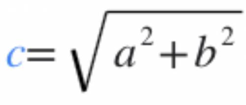 In a triangle 7 is the hypotenuse and 5 is the leg what are all posibilities of x

please answer lik