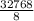 \frac{32768}{8}