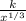 \frac{k}{x^{1/3}  }