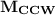 \mathbf{M_{CCW}}