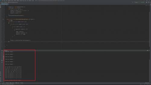 Write a void function () that takes an integer array and sorts the array into descending order. The