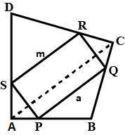 ABCD is a quadrilateral, P Q R and S divide AB, CB, CD and AD in ratio 1:3 respectively. Prove that