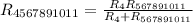 R_{4567891011}=\frac{R_{4}R_{567891011}}{R_{4}+R_{567891011}}