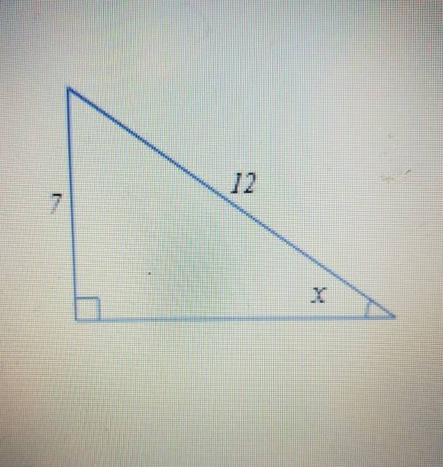 Find X, round your answer to the nearest tenth of a degree.