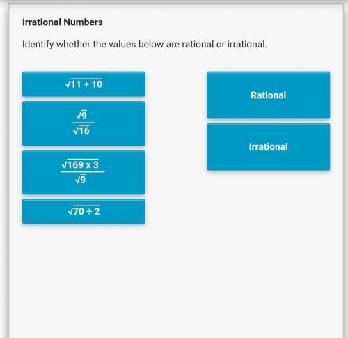 Which one is rational or irrational number?