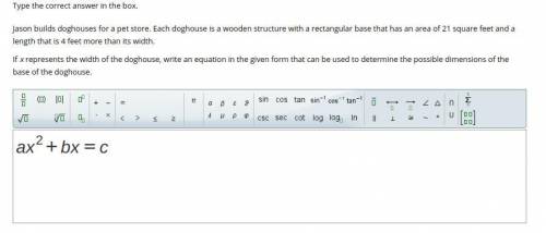 Jason builds doghouses for a pet store. Each doghouse is a wooden structure with a rectangular base