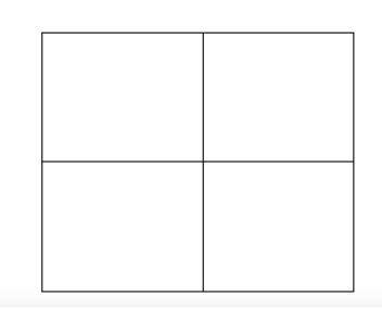 Construct a Punnett square that shows the cross between Lee Ann's fish. Lee Ann has two fish. One is
