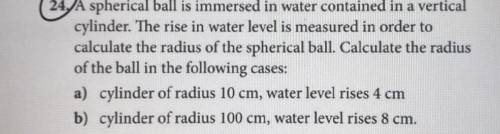 Question 24 a and b  Thank you !!!