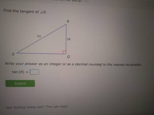 Find the tangent plss help..