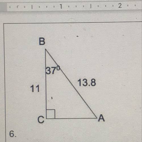 Solve for AC using the Pythagorean theorem