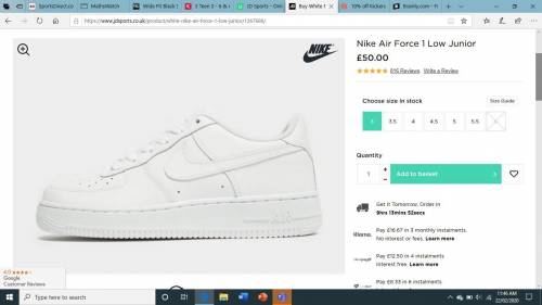 Which air force 1's are the best ? full white or white with black tick  *look at pics*