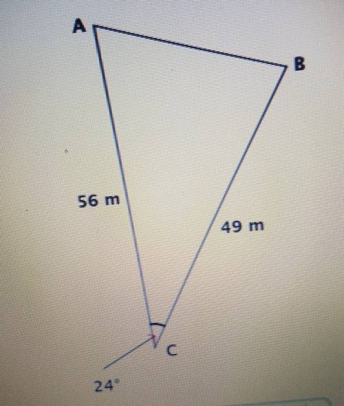 Find the length of AB. Round to nearest tenth.