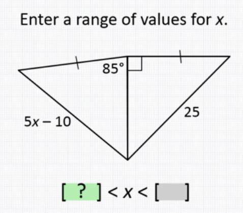 What is the range of values for X?