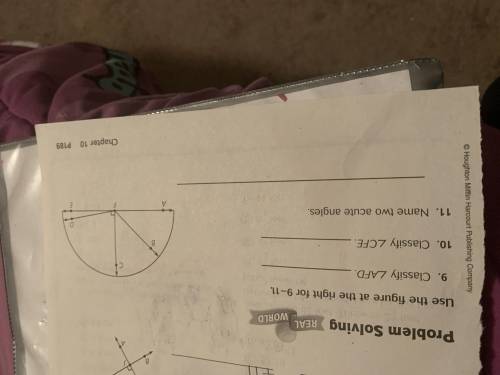 Classify AFD: Rays and Angles.