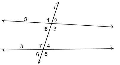 Please look at the picture before answering! Name the angle that is an alternate exterior angle with