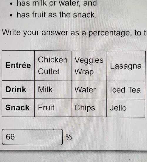 Lunches can be made consisting of exactly one entrée, one drink, and one snack. If all lunch options