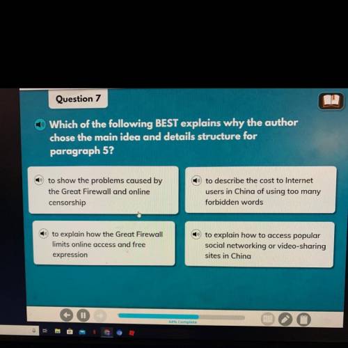 Which of the following BEST explains why the author chose the main idea and details structure for pa