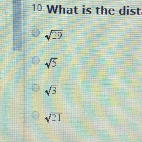 Pls help! will give brainlist! what is the distance, in units, between the points (-3,1) and (2,-1)