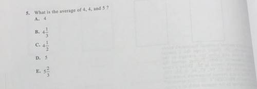 What Is The Average Of 4,4 And 5