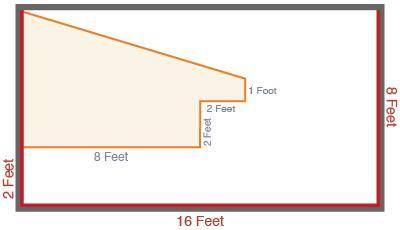 The figure below shows a shaded region and a non-shaded region. Angles in the figure that appear to