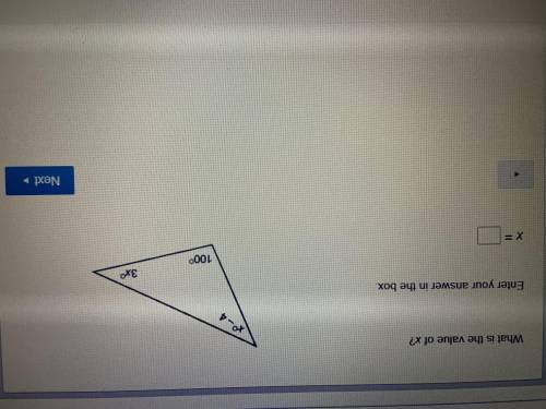 What is the value of X?