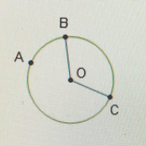 The measure of BAC is 240. What is the ratio of the measure of the major arc to the measure of the m