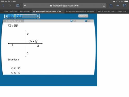 Solve for x please explain the answer choices are A.90 B.12 C.48 D8