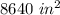 How many square inches are in 60 square feet? O 5 square inches O 72 square inches O 720 square inch