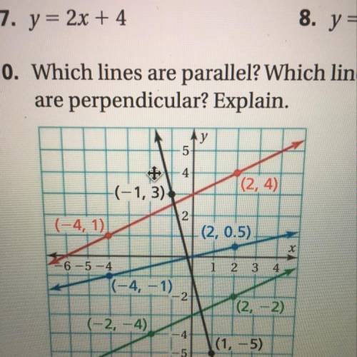 Help with the perpendicular lines please