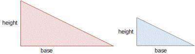 Uma makes a scale drawing of a patio. The drawing below shows the two scales she used to plan two pa