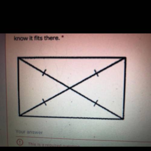 This figure is a parallelogram but can be classified Into a more specific category. Name the most sp