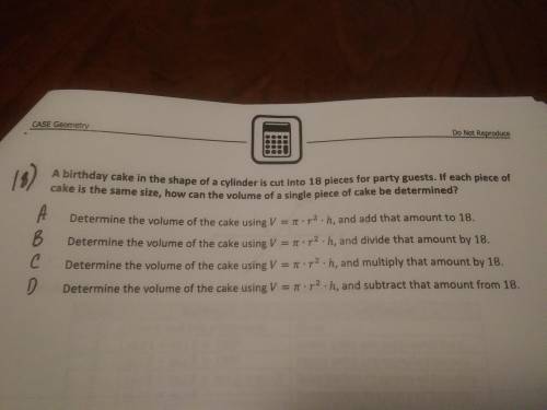 Please help me on #18, don't know how to do the question.