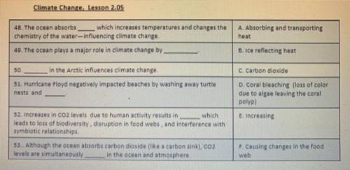 Climate Change, Lesson 2.05