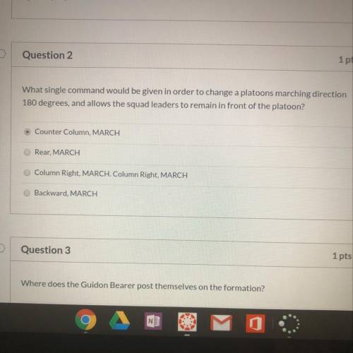 Please answer the question labeled “Question 1”