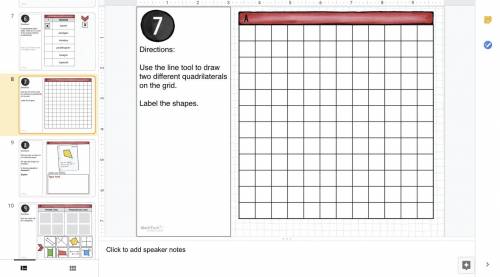 What shape would be 7 and 12 to draw help please